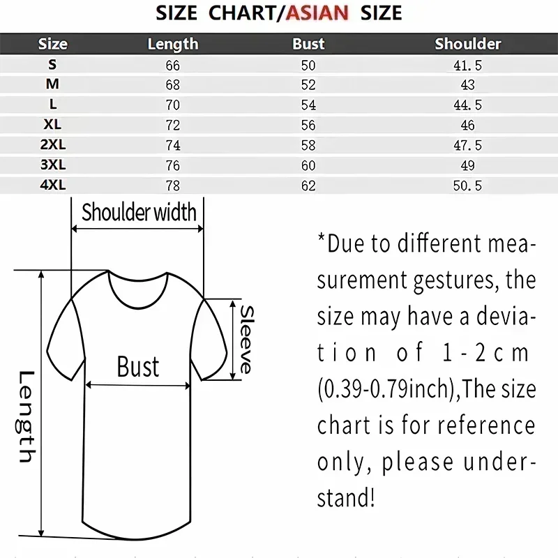 Men's New Letter Funny Printed Fashion T-shirt