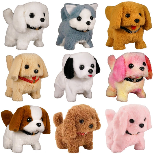Styles Realistic Plush Simulation Smart Dog Children Toy