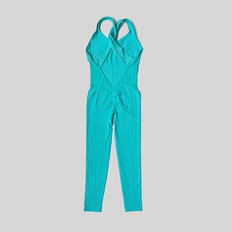 Jumpsuit Women's Fitness Suit Yoga Sets Sports For Woman Tracksuit