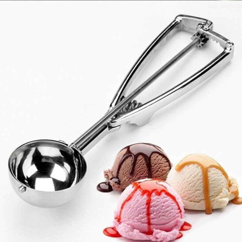 Ice Cream Scoop Stainless Steel Digger Non-Stick Spoon