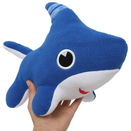 Shark Dog Plush Toy - Whimsical Funny Stuffed Animal, Soft Cuddly