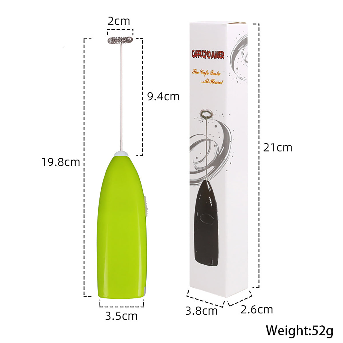 Mini Portable Handheld Electric Egg Beater Mixer Coffee Whisk Blender