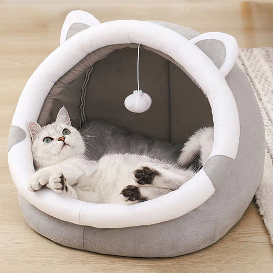 Cute Cat Bed for Indoor Small and Large Cats Dog