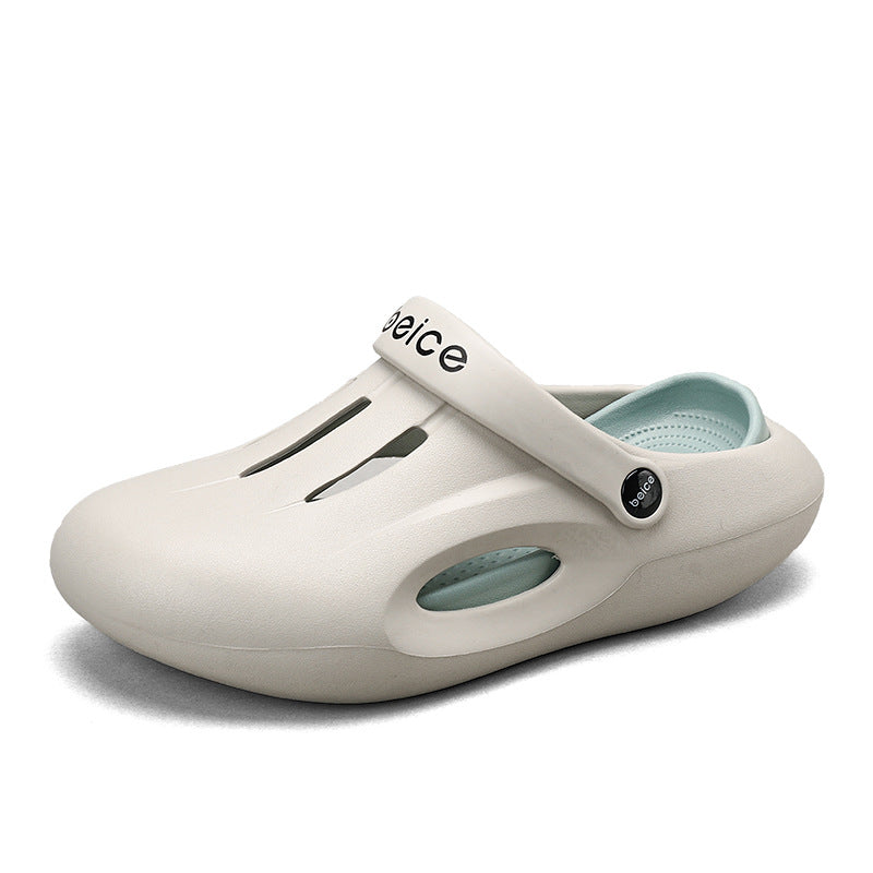 Summer Platform Slippers For Men 2025 New Lightweight Outdoor Beach Sandals