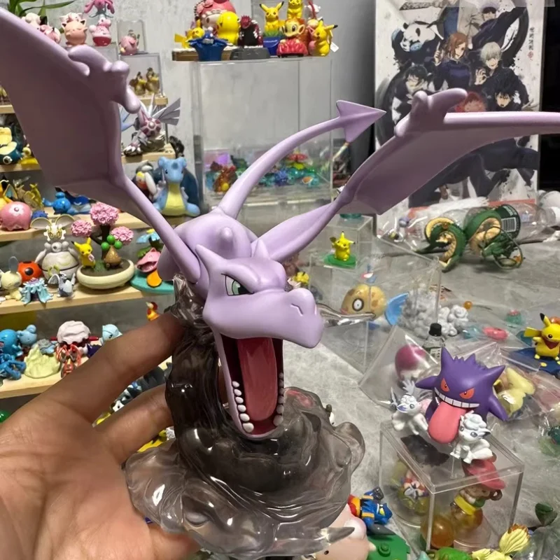 PokeMon Figure Aerodactyl Anime Figure Cute Purple