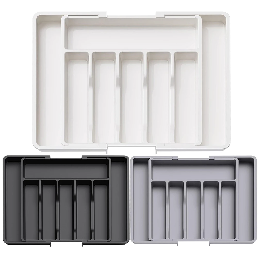 Upgradation Adjustable Flatware Tableware Organizer