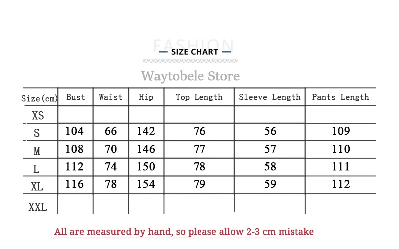 Waytobele Autumn 2 Piece Set Women Casual Simple Solid