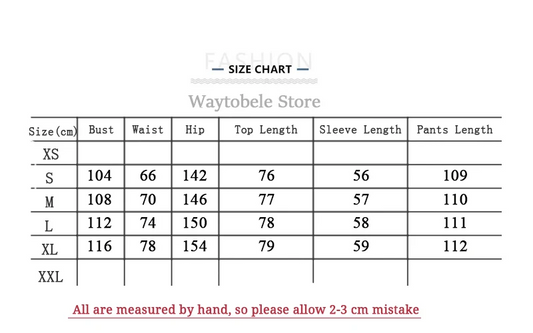 Waytobele Autumn 2 Piece Set Women Casual Simple Solid