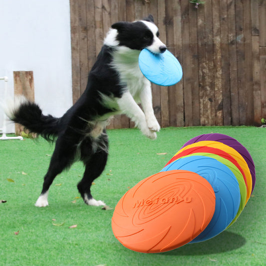 Flying Disc Toys For Dog Multifunction Pet Puppy Training Toys Outdoor