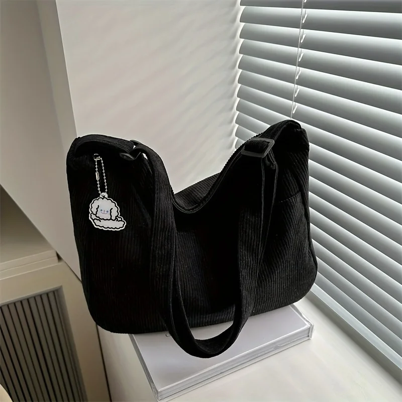 Women’s Corduroy Shoulder Bag