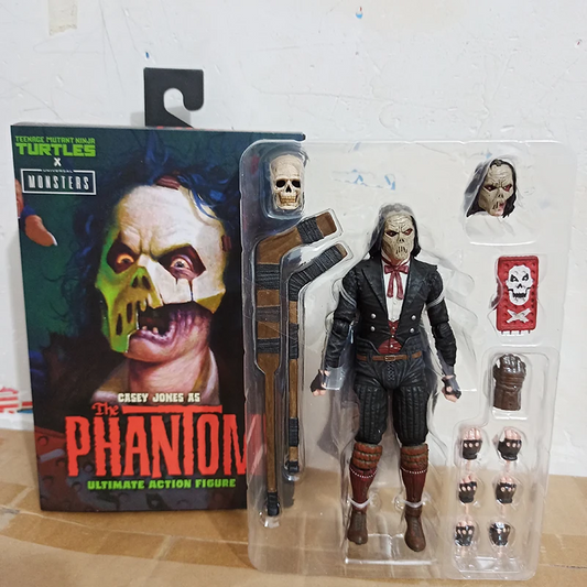 NECA Turtle X Universal Monsters Casey Jones As The Phantom  Action Figure
