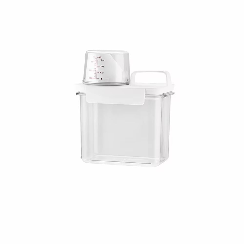 Airtight Laundry Detergent Dispenser Powder Storage Box