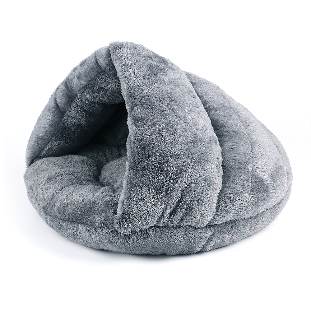 Warm Fleece Cat Bed Soft Kitten Nest Kennel For Small Dogs Cats