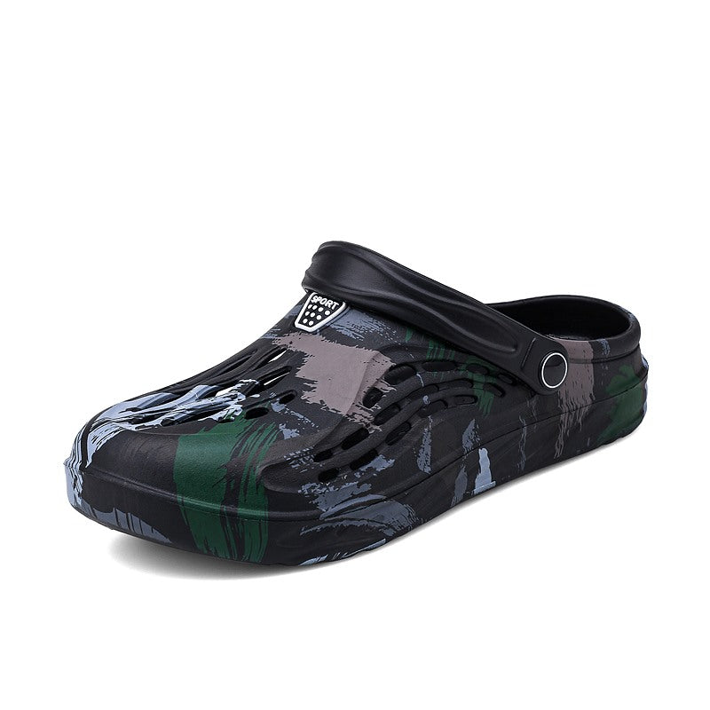 Summer New Men's Clogs Sandals Lightweight Slippers