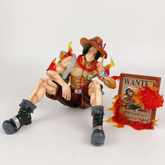 New One Piece Anime Figure Portgas D Ace Figurines Collection