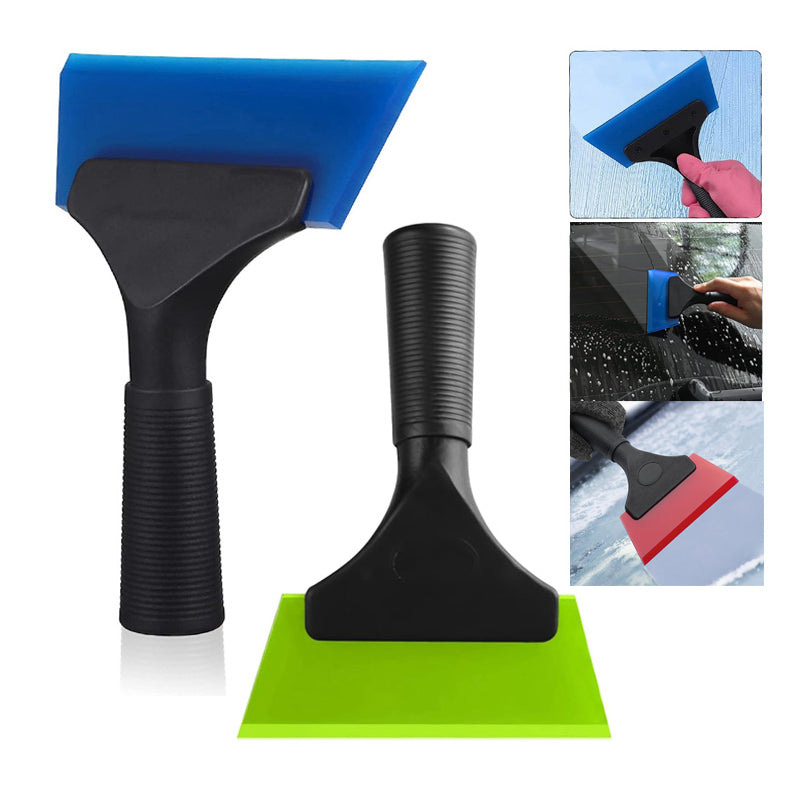 1Pc Clean Scraper Shovel Rubber Window Tint Squeegee Water