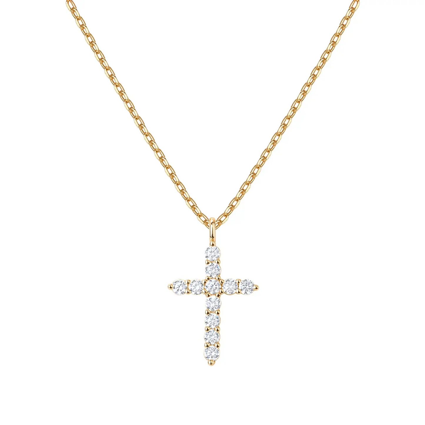 14K Gold Plated Cubic Zirconia necklace