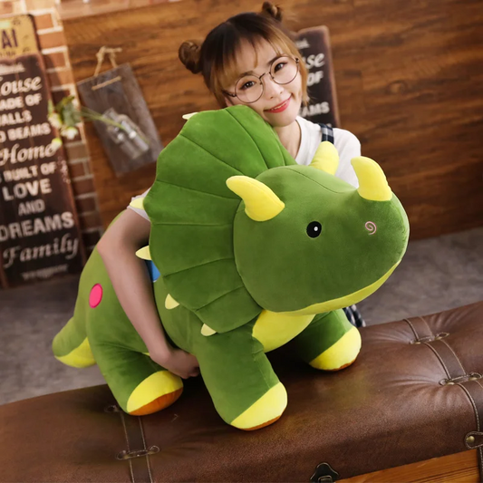 Creative Big Plush Soft Triceratops Stegosaurus Plush Toy