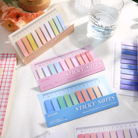 200 Sheets/set of Moranti Colored Index Stickers