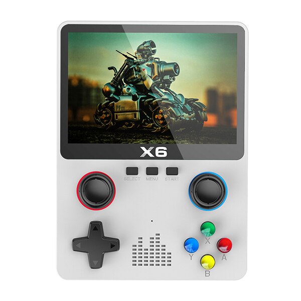 New X6 3.5Inch IPS Screen Handheld Game Player Joystick
