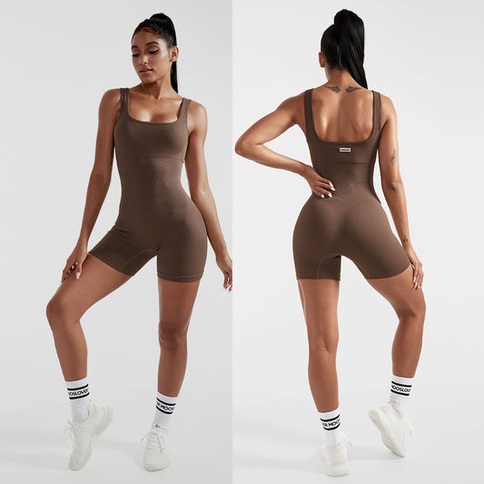 Romper Selveeless Fitness Bodysuit Sportswear Women Jumpsuit