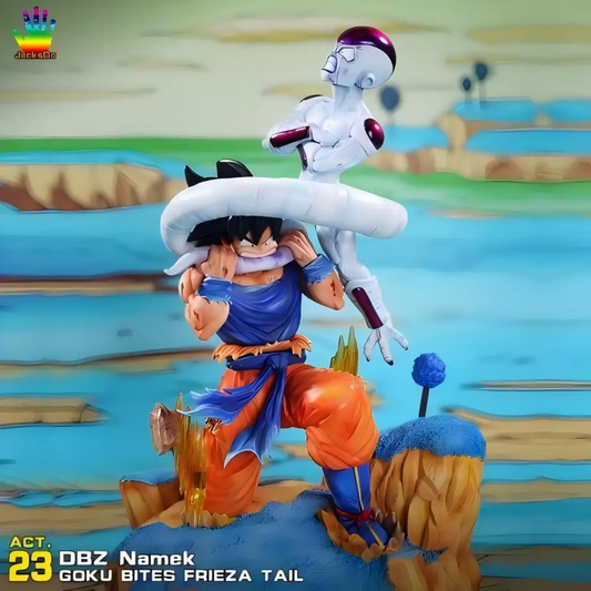 25cm/9.8in Anime Dragon Ball Z Figure Goku vs Frieza Action Figure