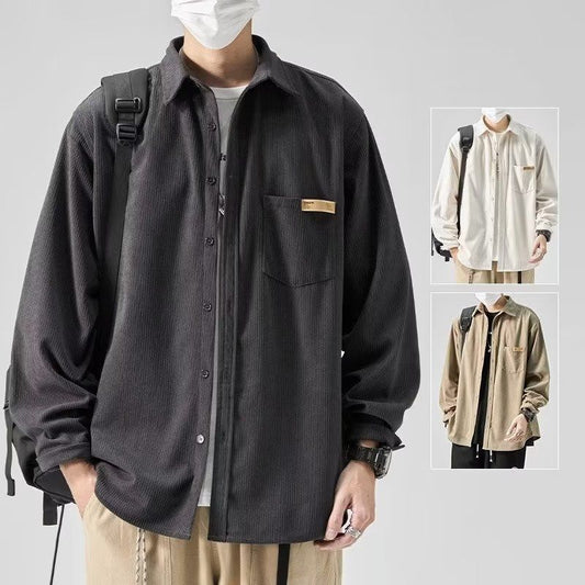 Fashionable and Comfortable Men's Loose Casual Shirt