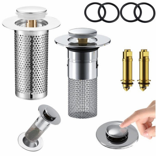Stainless Steel Floor Drain Filter Washbasin Plug