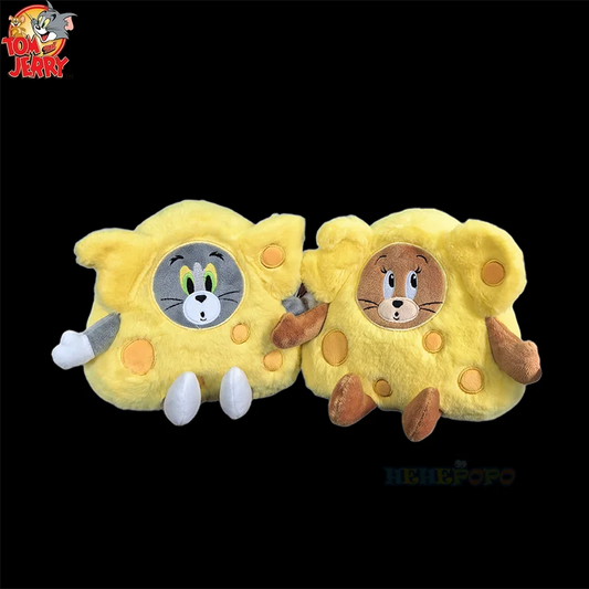 16cm Tom and Jerry Cute Cheese Plush Doll Soft Comfortable Peluche Toy