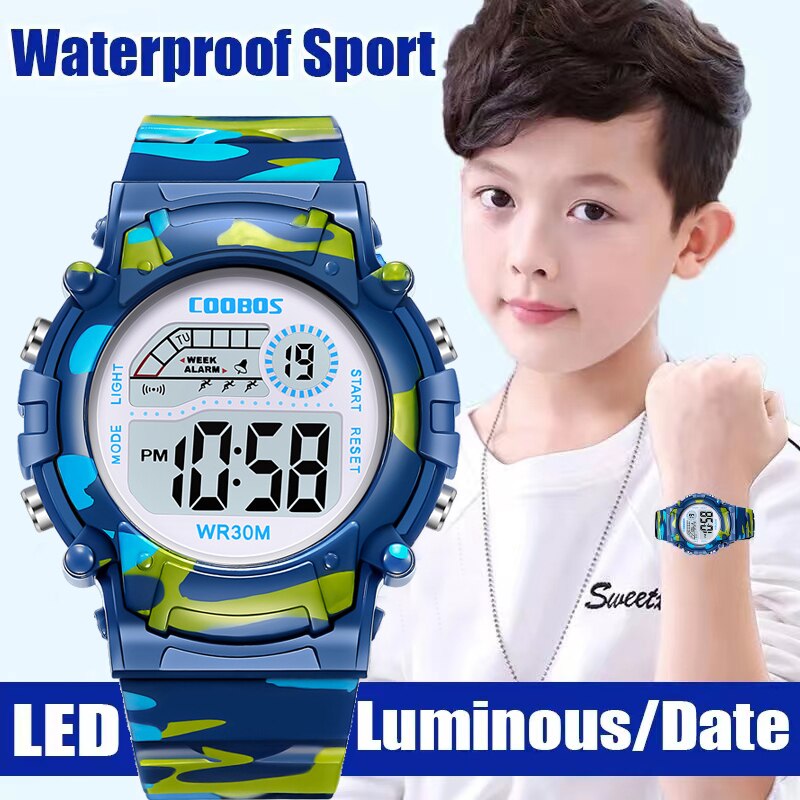 New Military Watch For Child Boy Girl