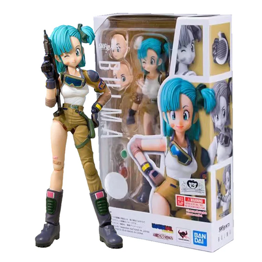 13.5cm Anime Dragon Ball Figures Bulma Goku Action Figure