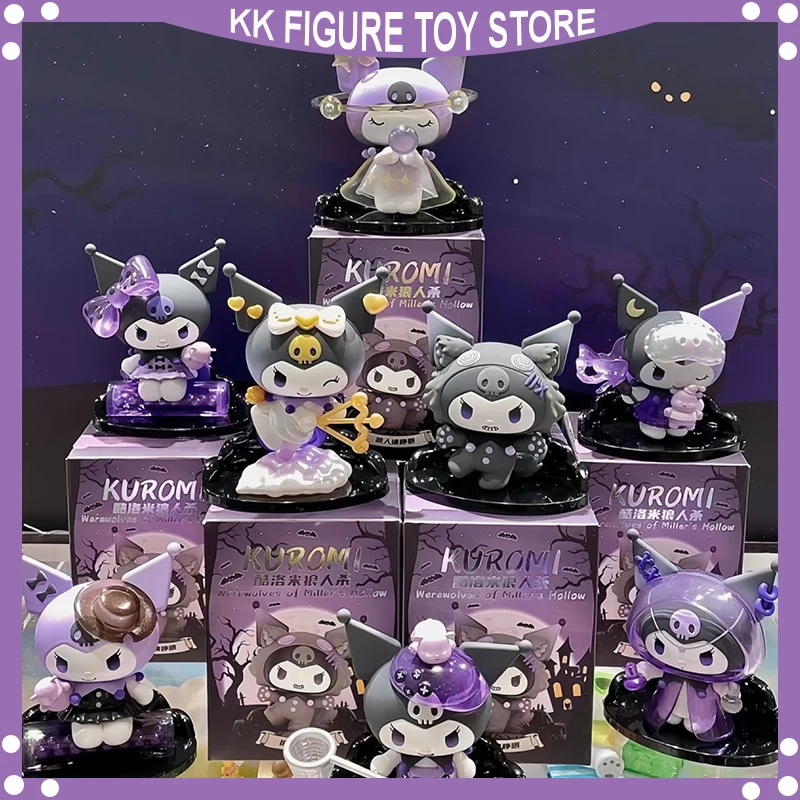 8pcs Sanrio Kuromi Blind Box Werewolf Series High-Looking Action Figure