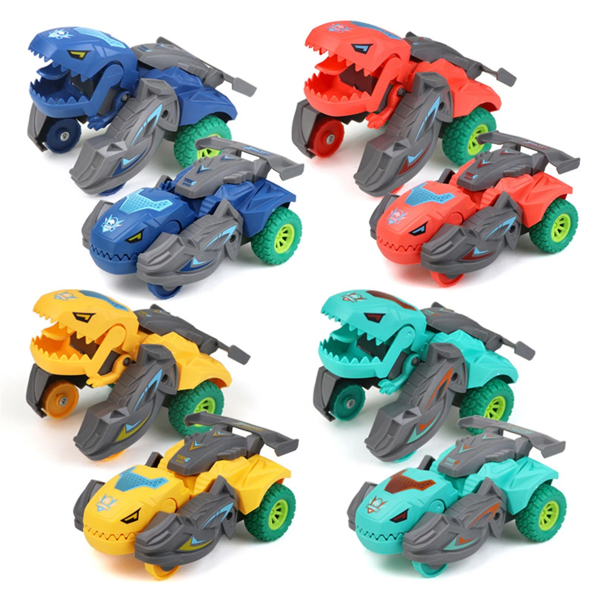Dinosaur Car Deformation Car Toys Inertial Sliding