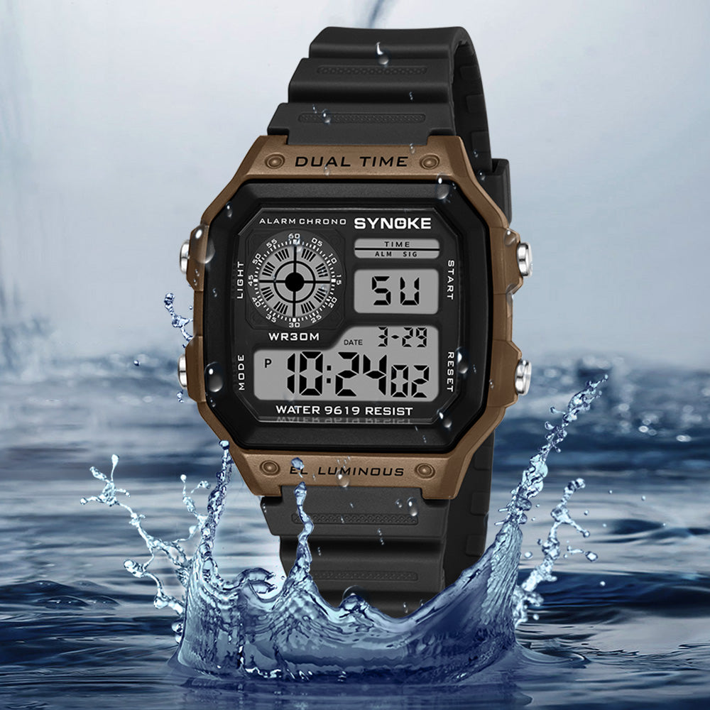 Digital Watches Men Sports Luminous
