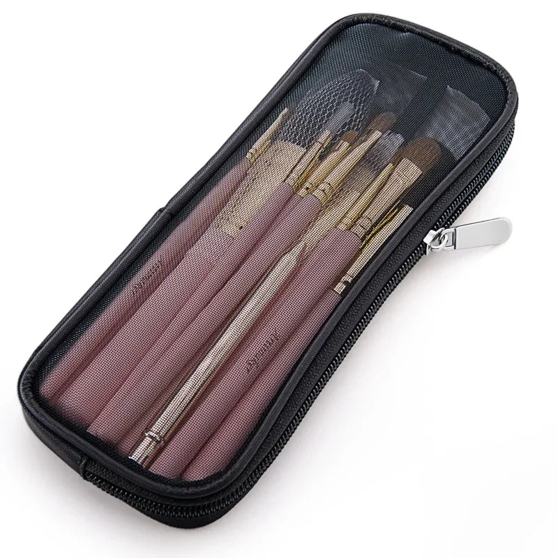 Makeup Brush Travel Case Cosmetic Toiletry Bag Organizer for Men Women Beauty Tools