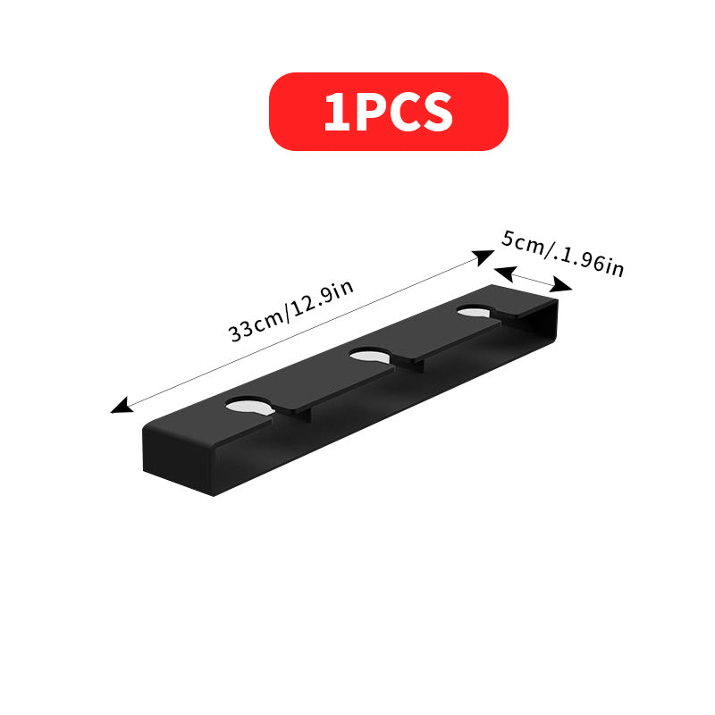 Kitchen Under Cabinet Free Punching Holder Wine Glass Rack