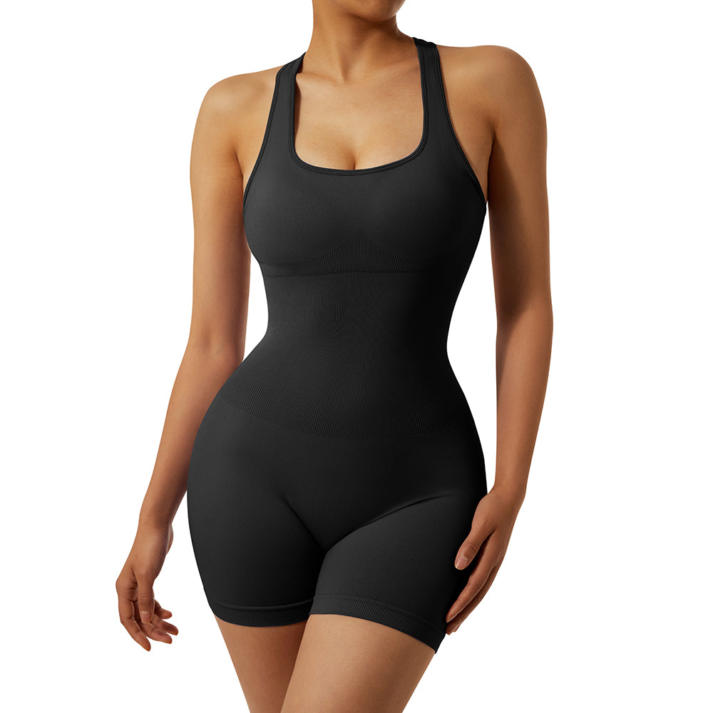 2024 Jumpsuits Women Yoga Shorts Female Sleeveless Sport