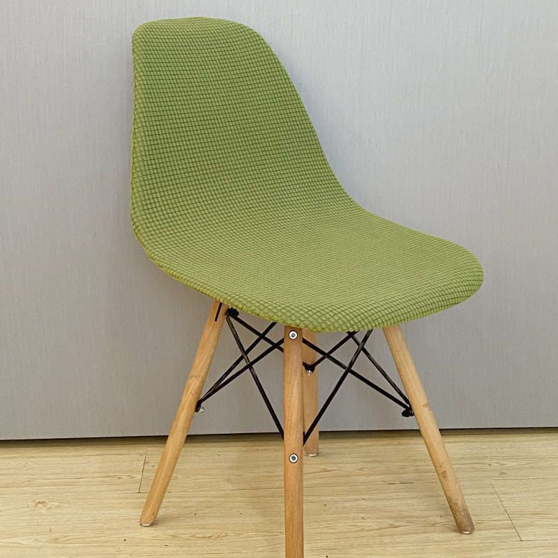 Waterproof Shell Chair Cover Short Back Scandinavian Chair Covers