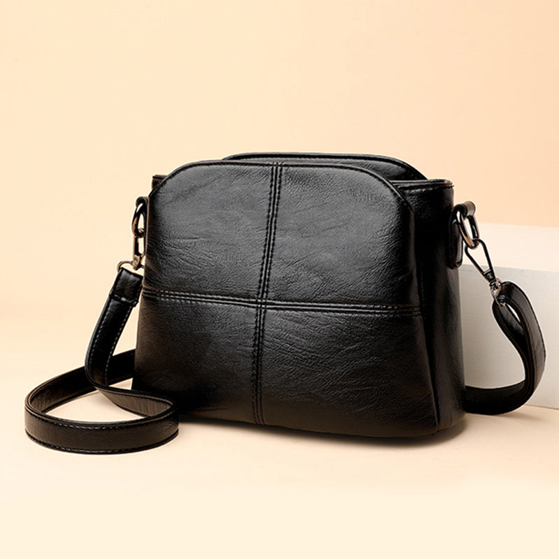Vintage Women's Soft PU Leather Shoulder Bag