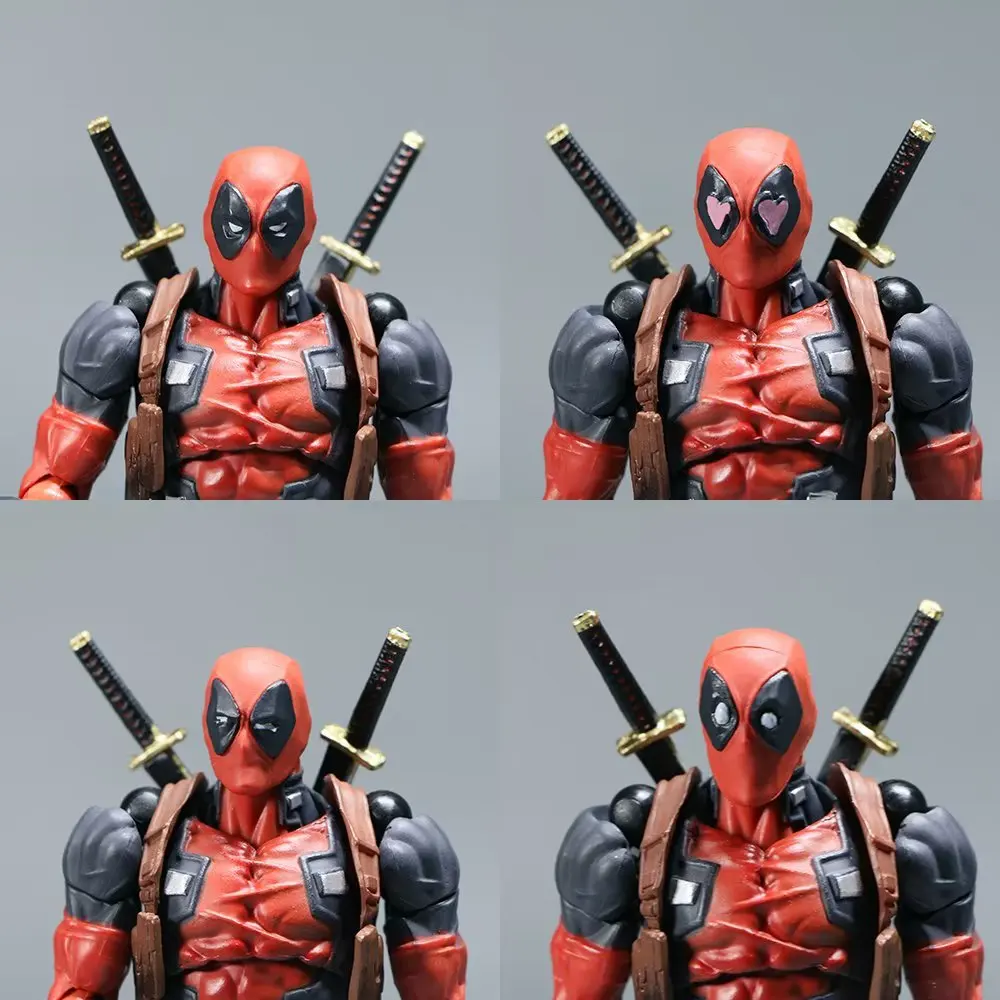 AMAZING YAMAGUCHI Deadpool & Wolverine 2.0 Grey Action Figure