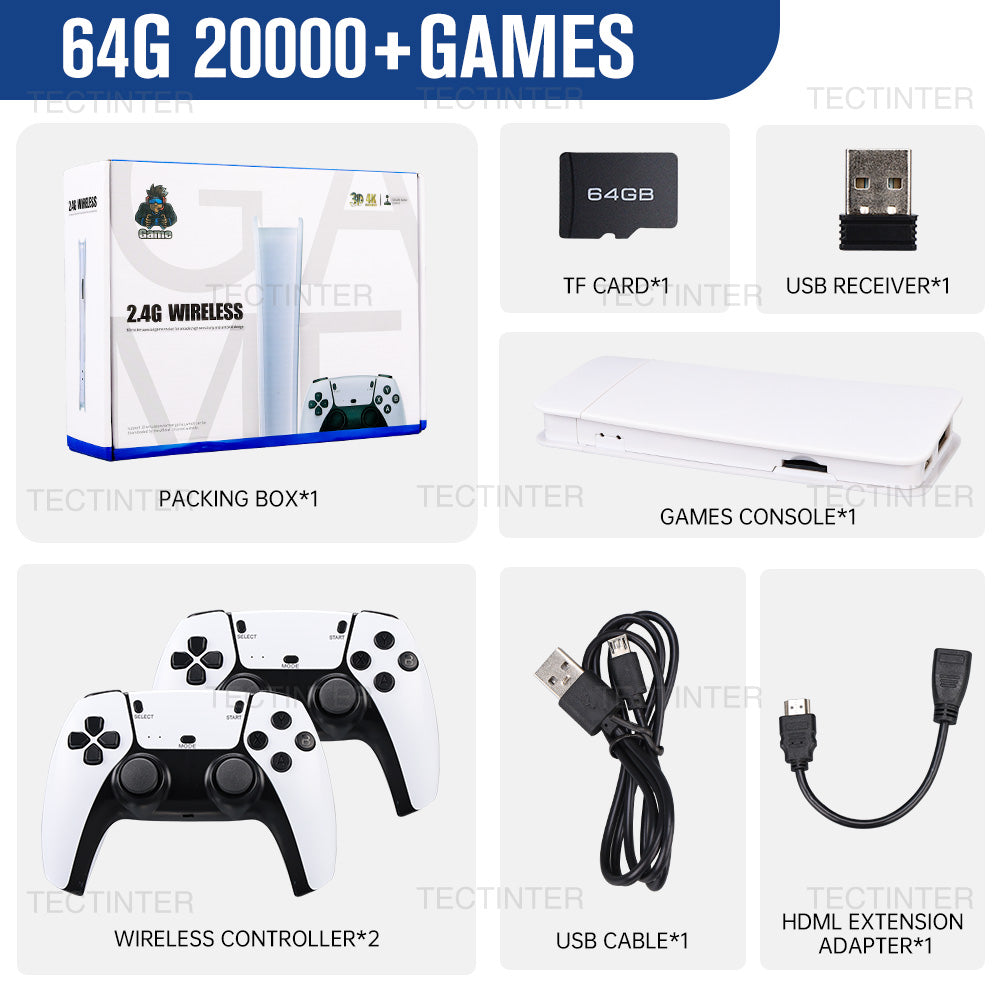 M15 4K Game Stick Mini TV Retro Video Game Console