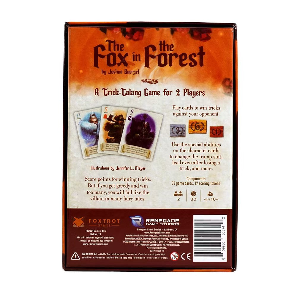 The Fox in the Forest, Social Party Game