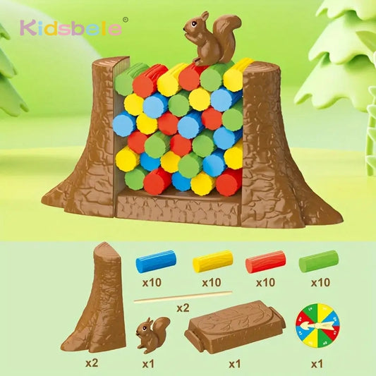 Kids Balance Tower Board Game Stacking Blocks Puzzle Toy