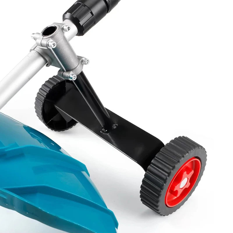 Universal Lawn Mower Support Wheel Adjustable Grass Gasoline Trimmer