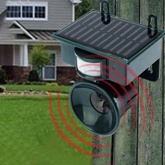 Solar Ultrasonic Animal Repeller