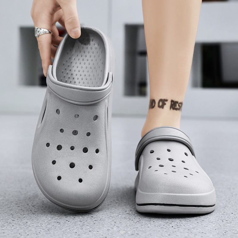 Summer slippers men wear fashion brand new thick soles anti-slip wear