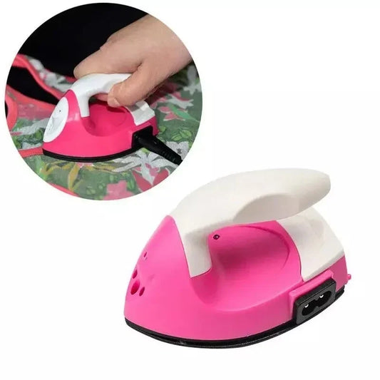 Mini Electric Iron Portable Travel Craft Clothing Sewing