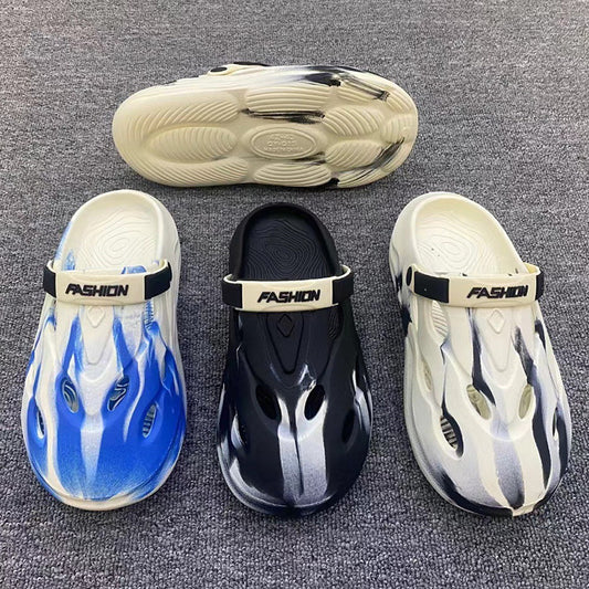 New Comfortable Men Garden Shoes Non-slip Men's Sandals Outdoor Casual Shoes