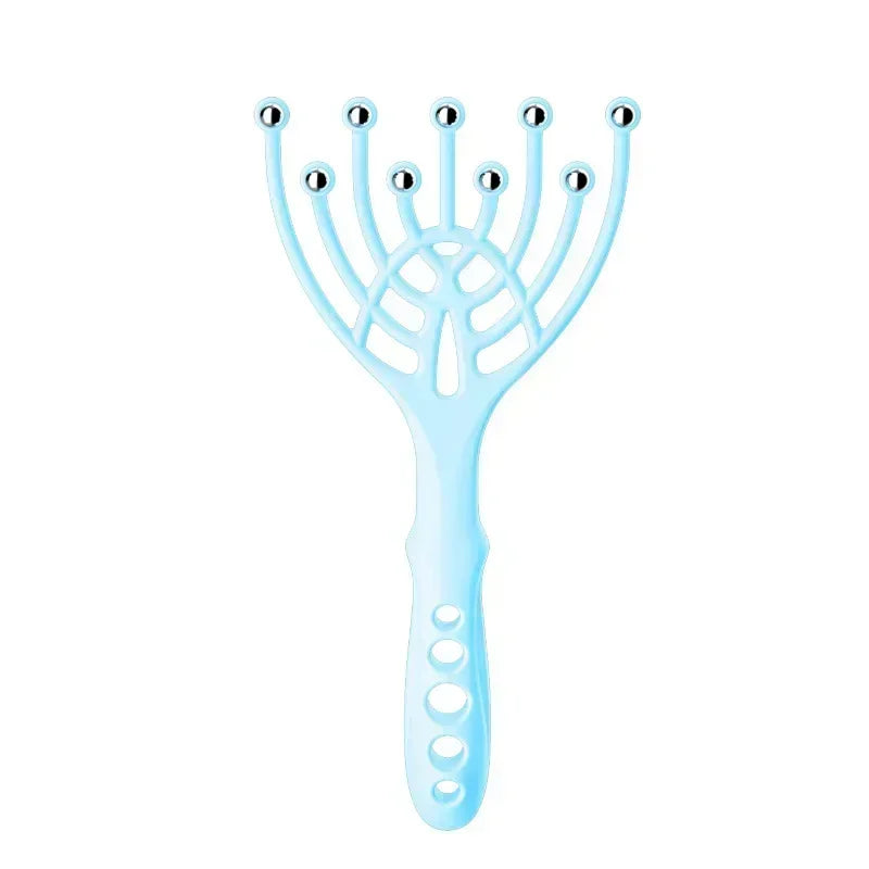 1 Pc Head Massager Scalp Neck Comb Roller