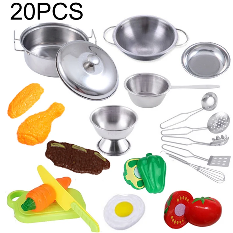 13/15/20PCS Kids Kitchen Toy